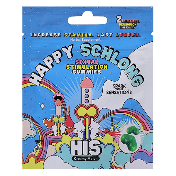 Happy Schlong His gummies (2 pack)