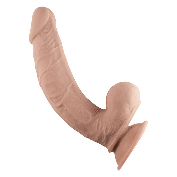 RealCocks Dual Layer Bendable 9" dildo with balls