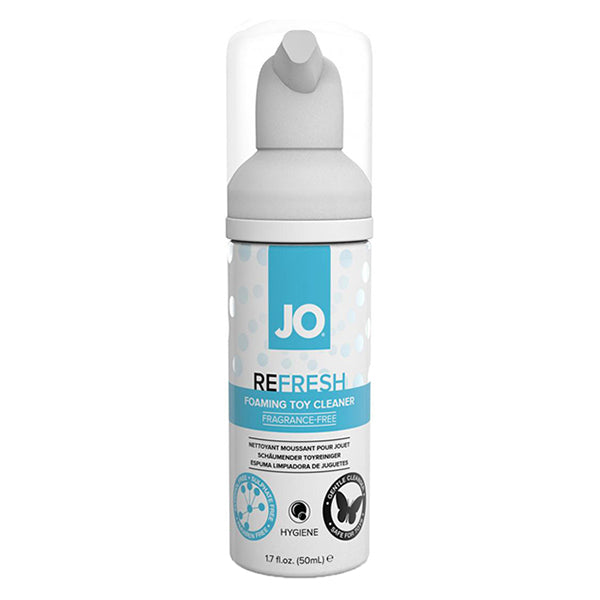 JO Refresh foaming toy cleaner