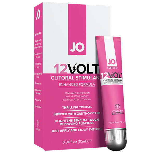 System JO 12 Volt clitoral stimulation gel