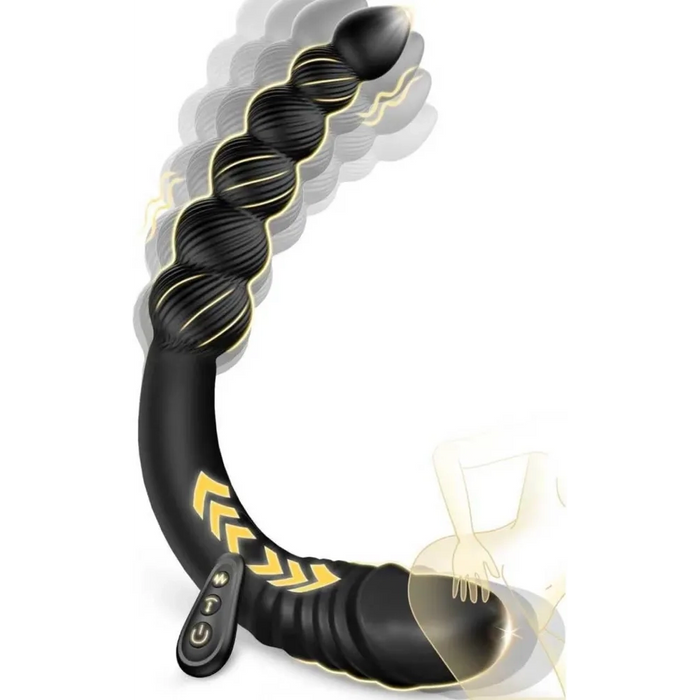 Sinsins Thrusting 9.46" double-ended prostate massager