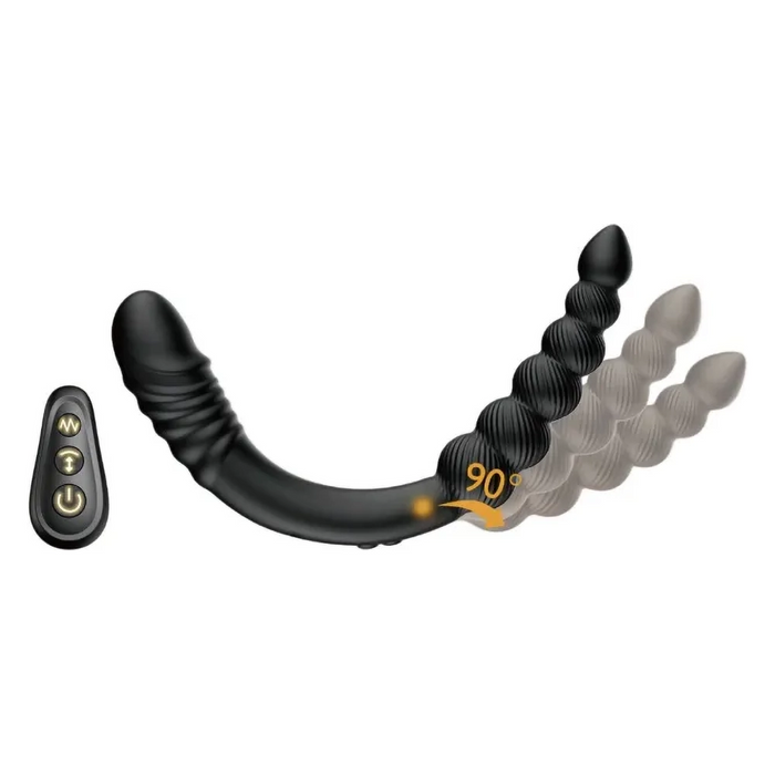 Sinsins Thrusting 9.46" double-ended prostate massager
