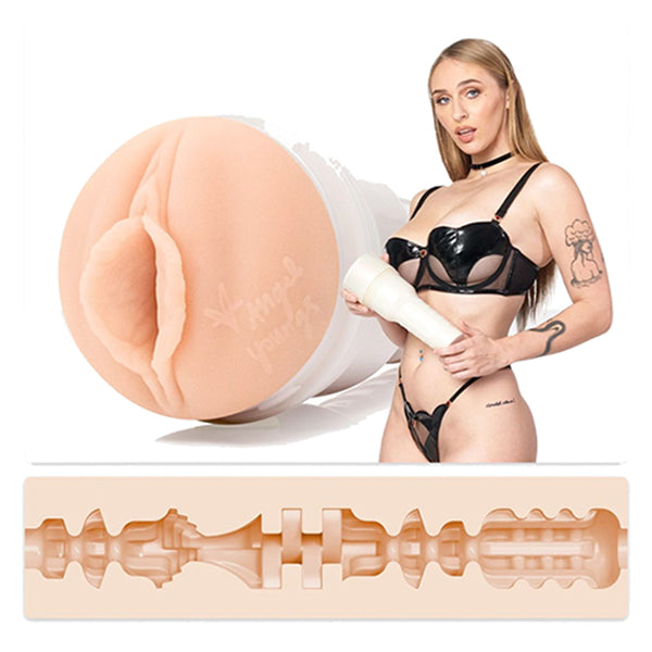 Fleshlight Girls Angel Youngs vaginal fleshlight