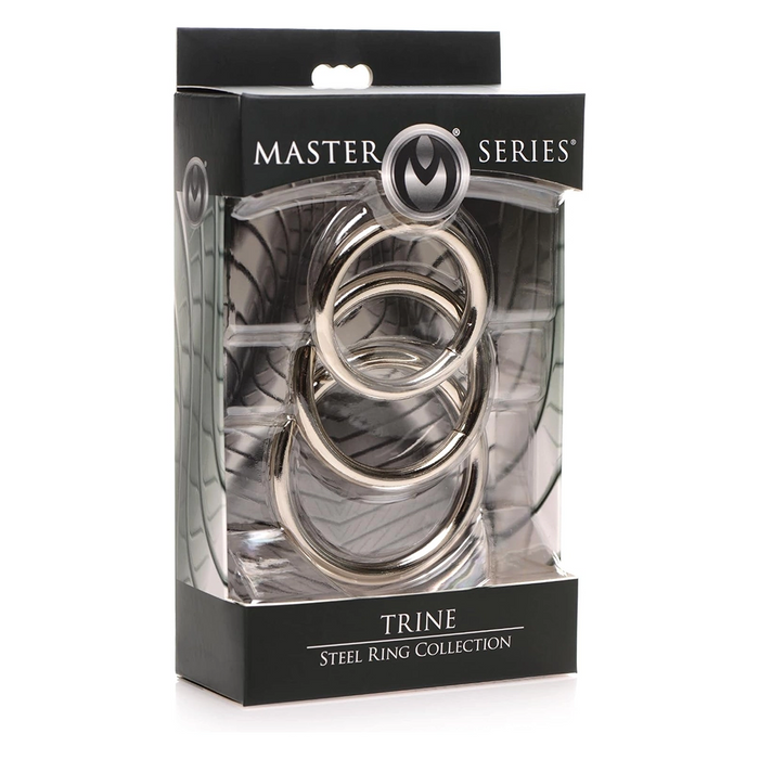Master Series Trine cock rings (triple pack)
