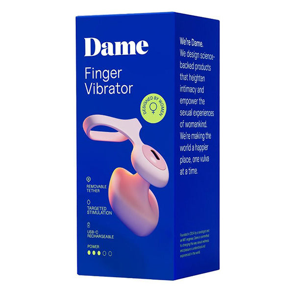 Dame Fin 2.0 finger vibrator