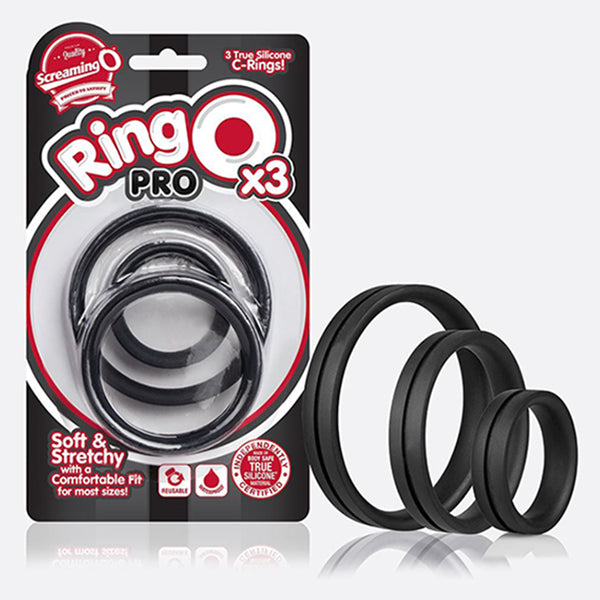 Screaming O Pro cock rings (triple pack)