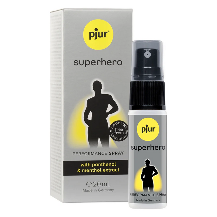 pjur Superhero PERFORMANCE delay spray