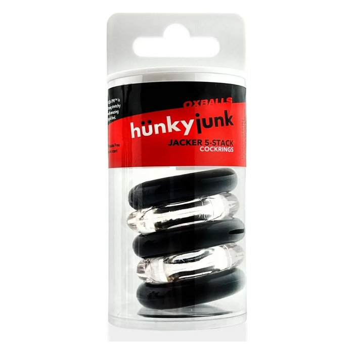 Oxballs hünkyjunk JACKER 5-STACK cock ring set