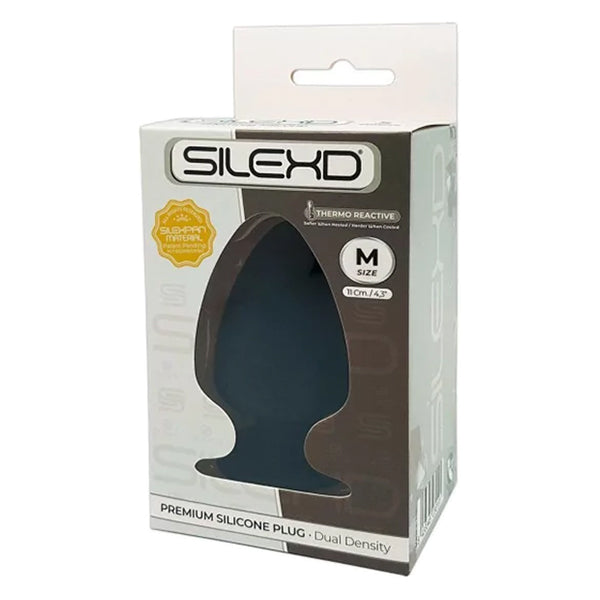 SilexD Dual Density Thermo-Reactive butt plug