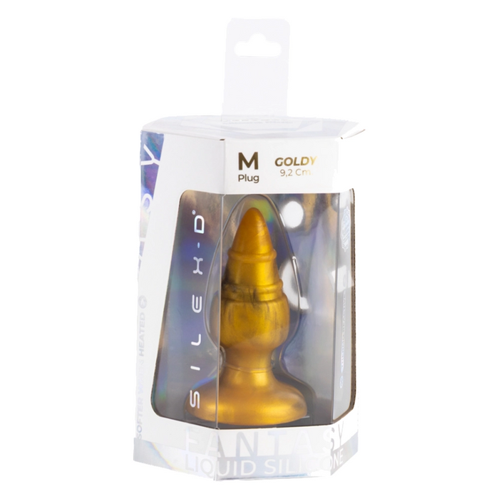 SilexD Goldy butt plug (medium)