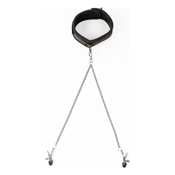 SEI MIO Twin Tweaks collar with nipple clamps