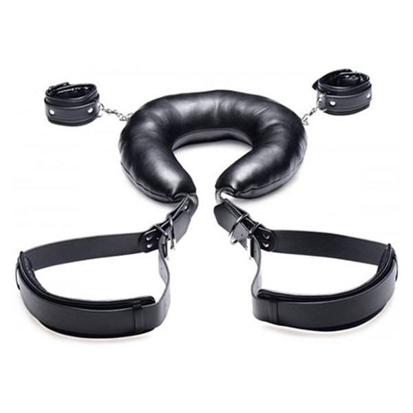 XR Brands Adjustable Position strap set with cuffs