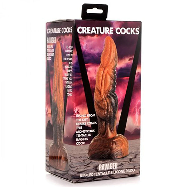 Creature Cocks Ravager Rippled Tentacle dildo