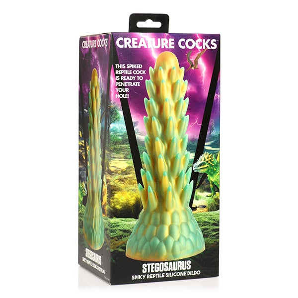 Creature Cocks Stegosaurus Spiky Reptile dildo