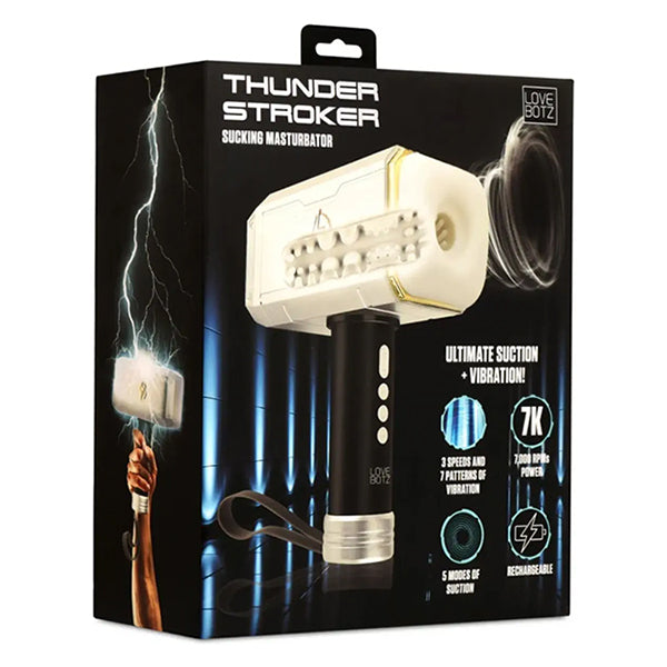 LoveBotz Thunder Stroker suction masturbator