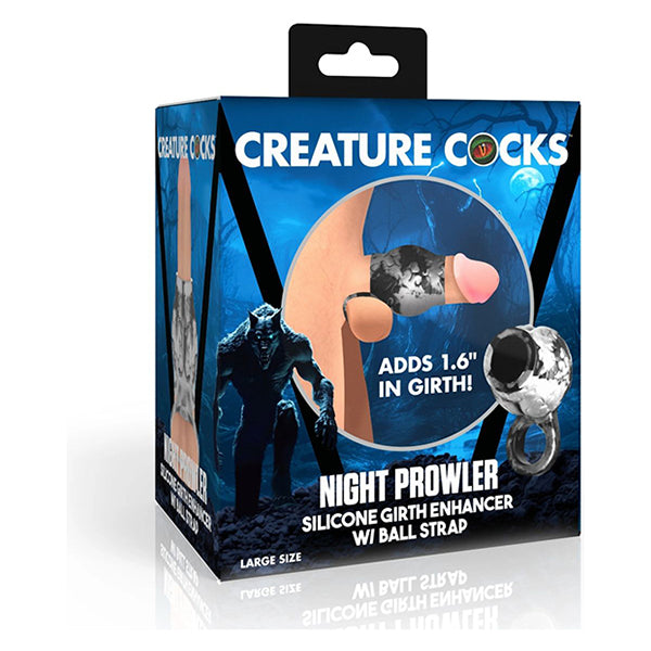 Creature Cocks Night Prowler girth enhancer with ball strap