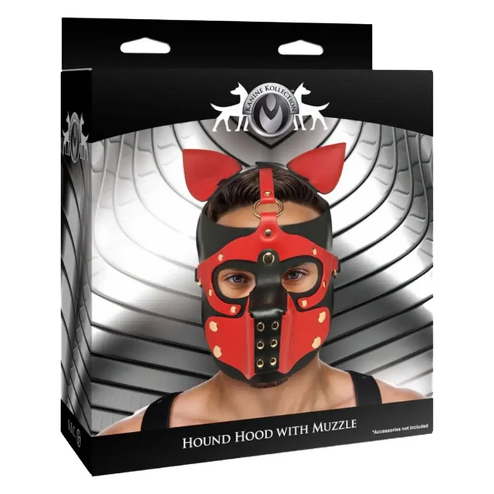 Master Series Hound hood with detachable muzzle