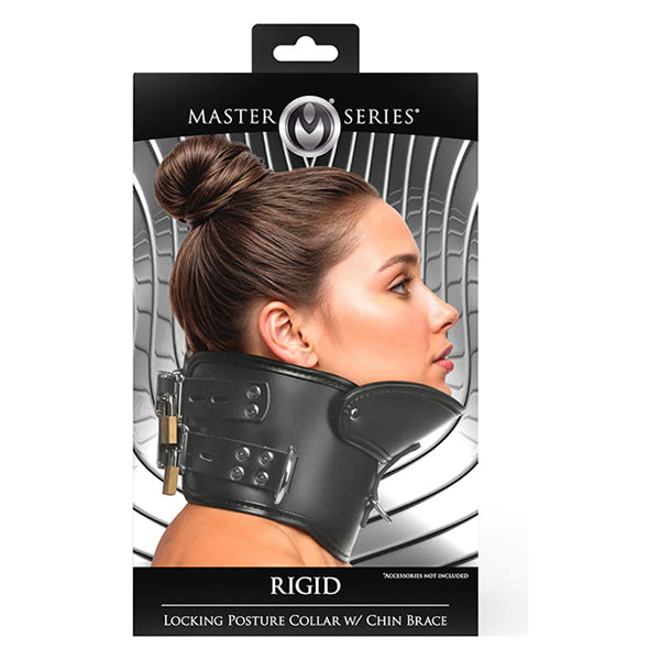 Master Series Rigid posture collar with chin brace