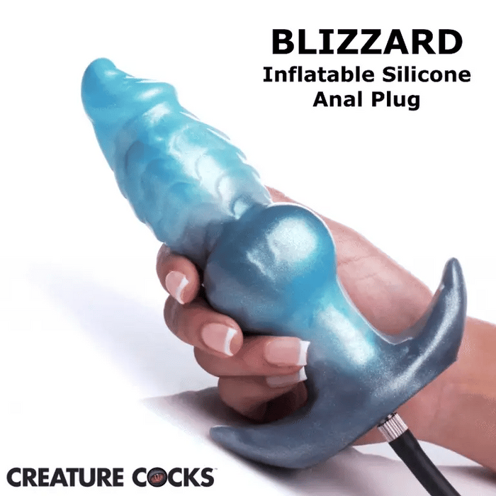 Creature Cocks Blizzard inflatable butt plug
