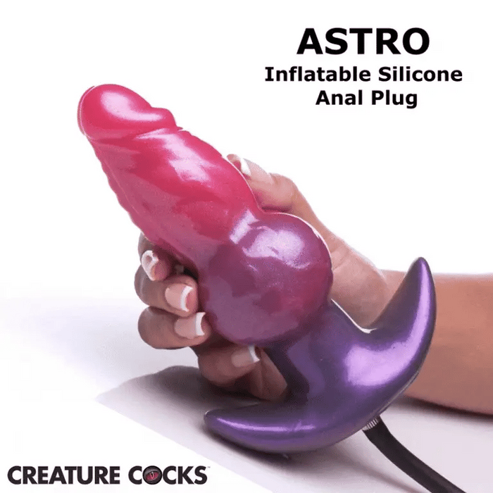 Creature Cocks Astro inflatable butt plug
