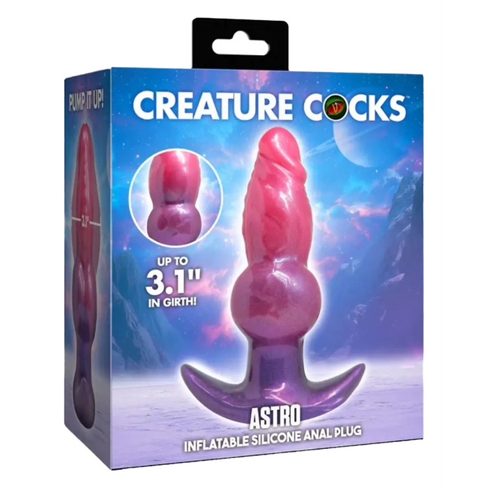 Creature Cocks Astro inflatable butt plug