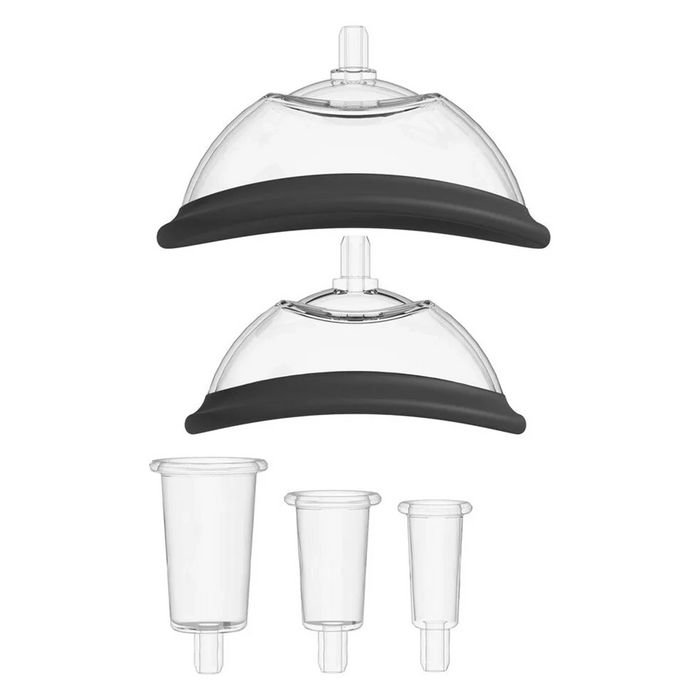 Pumped vulva, breast, & nipple pump