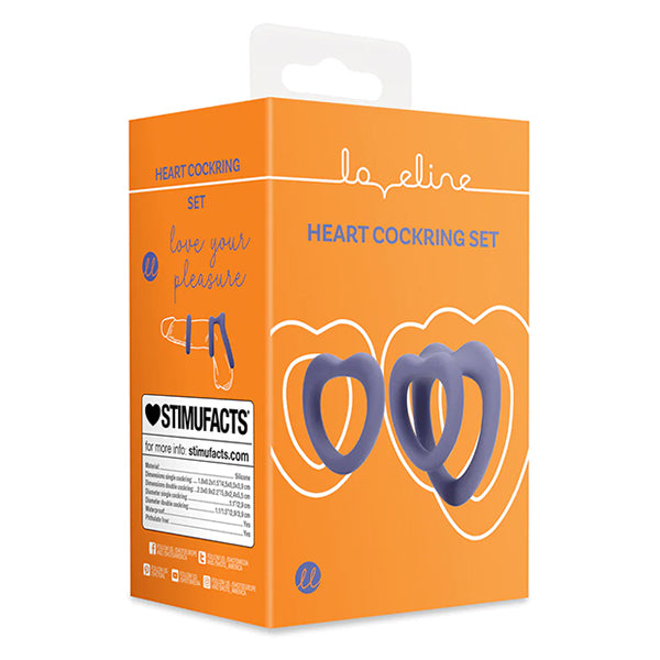 Loveline Heart cock ring set