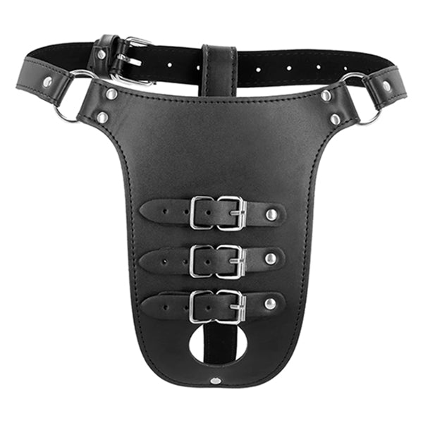 Ouch! XTREME Male chastity belt with straps