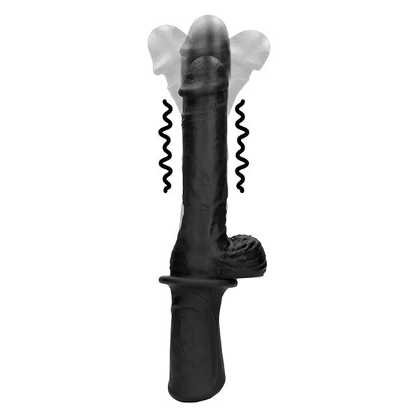 Ouch! Handheld Vibrating & Thrusting sex machine