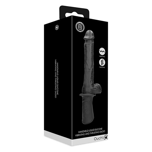 Ouch! Handheld Vibrating & Thrusting sex machine