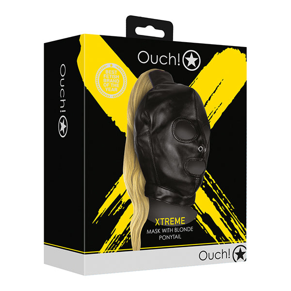 Ouch! XTREME mask with ponytail