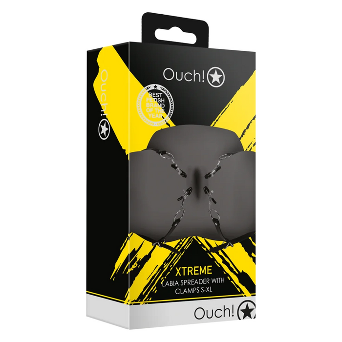 Ouch! XTREME labia spreader with clamps
