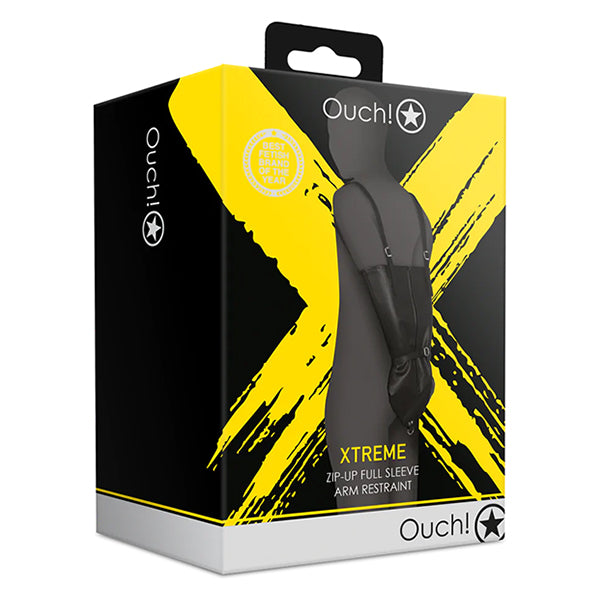 Ouch! XTREME zip-up full sleeve arm restraint
