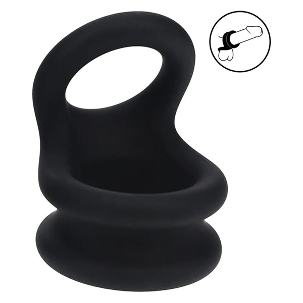Levelz Wide Double O cock ring