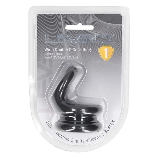 Levelz Wide Double O cock ring