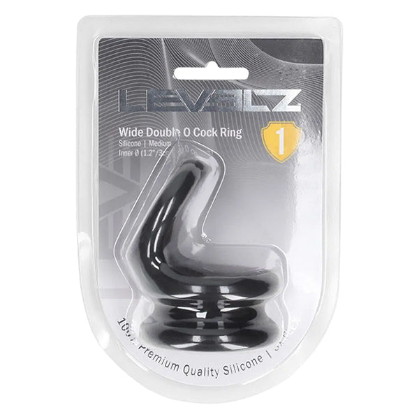 Levelz Wide Double O cock ring