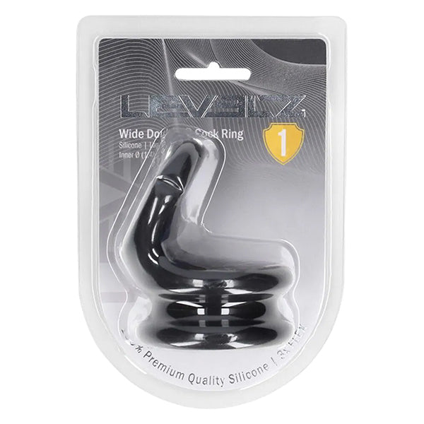 Levelz Wide Double O cock ring