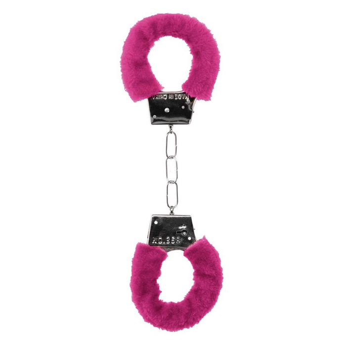 Ouch! Beginners' Furry wrist cuffs