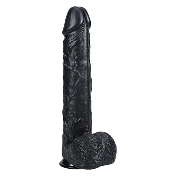 RealRock Extra Large Straight 15" dildo with balls