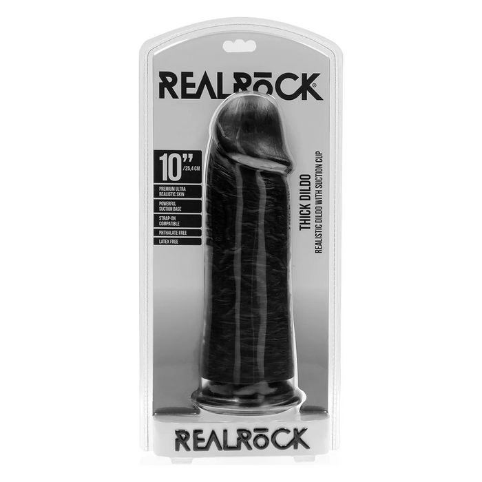 RealRock Thick Straight 10" dildo