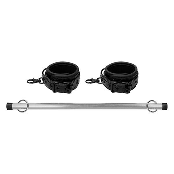 Shots Luxury spreader bar with attachable ankle cuffs