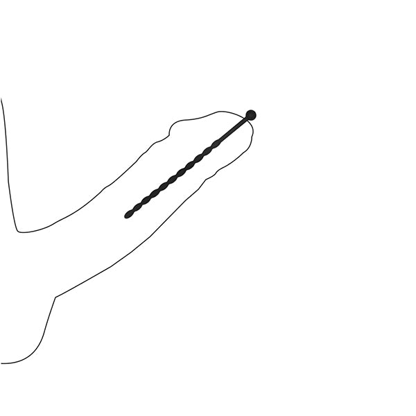 Ouch! Beginner's urethral sound/penis plug set