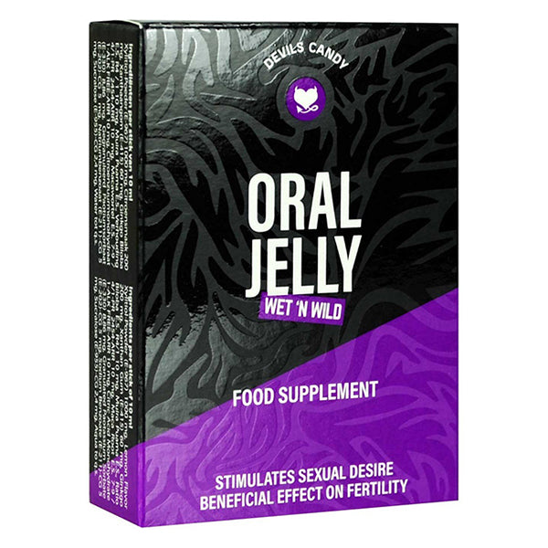 Devils Candy Unisex Wet 'N Wild oral jelly (5-pack)