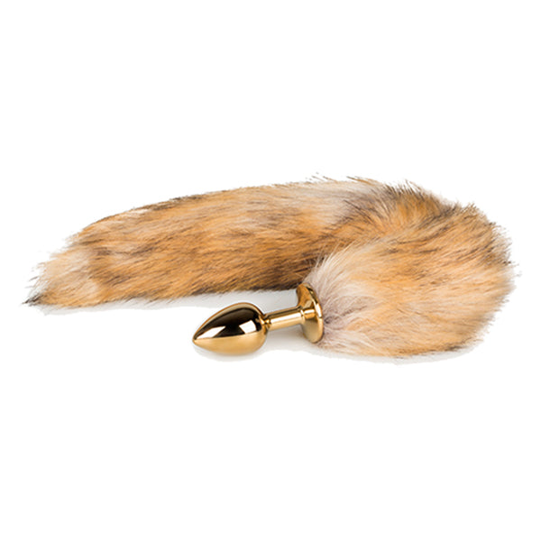EasyToys Gold-Beige Fox Tail butt plug