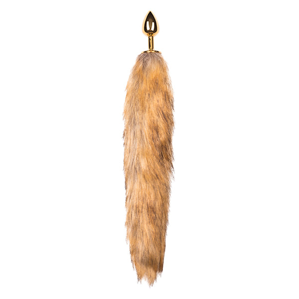 EasyToys Gold-Beige Fox Tail butt plug