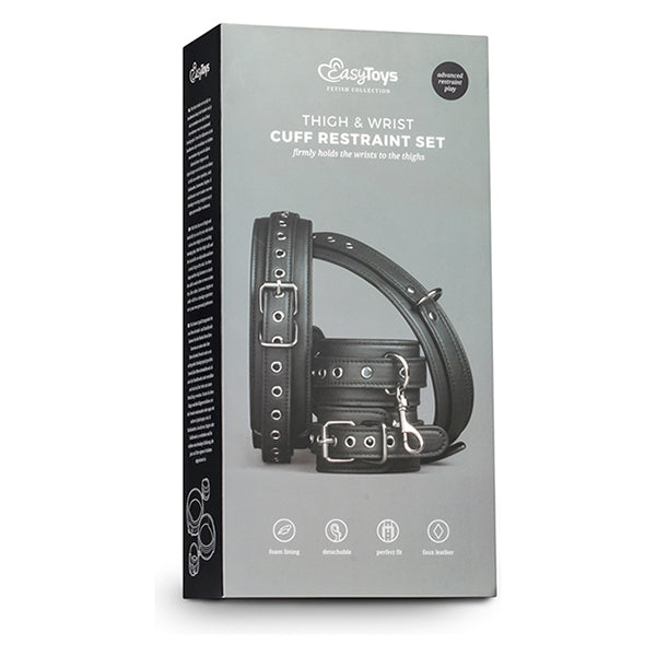 EasyToys thigh and wrist cuffs