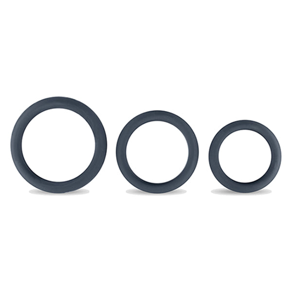 Boners Wide & Flat cock ring set