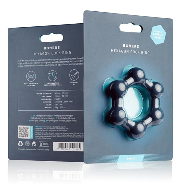 Boners Hexagon cock ring