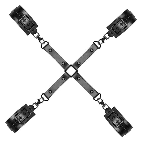 Bedroom Fantasies hogtie with wrist & ankle cuffs