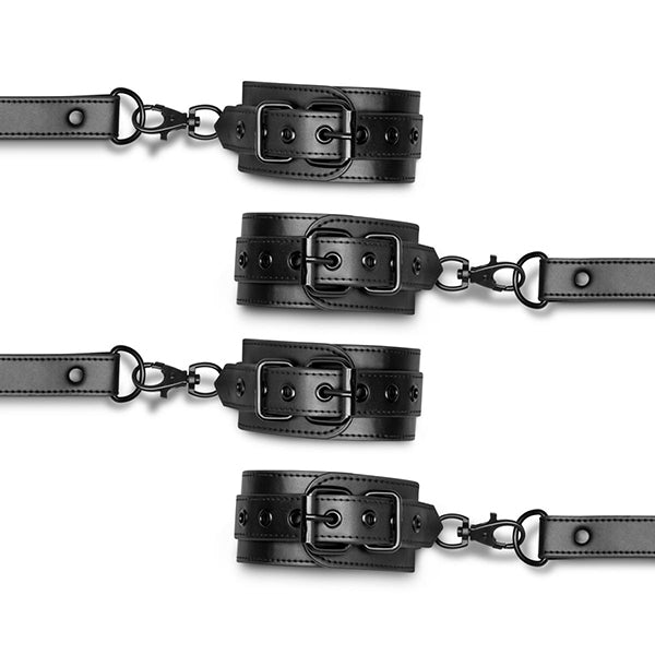 Bedroom Fantasies hogtie with wrist & ankle cuffs